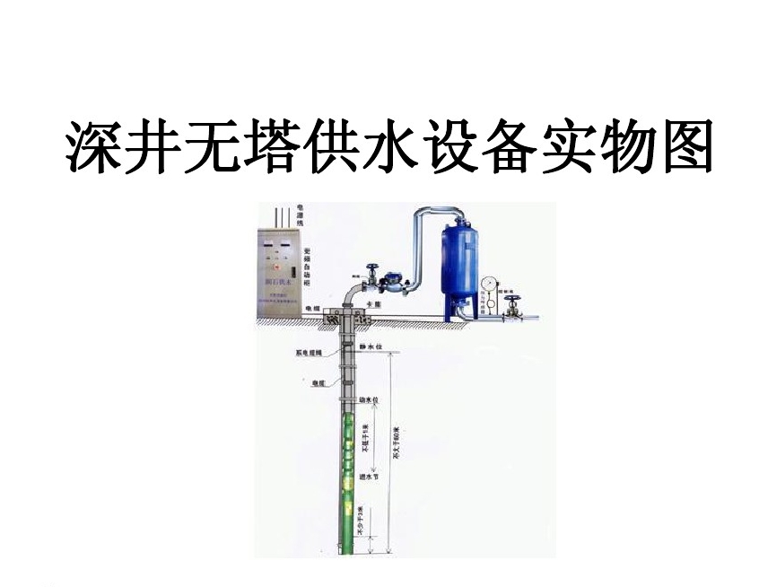 毕节赫章县井泵无塔式供水设备